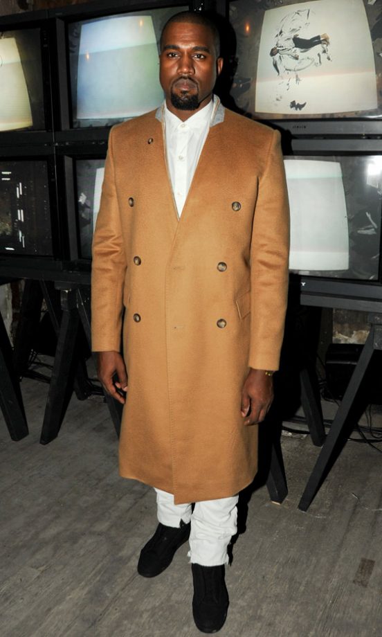 Kanye West At The Maison Martin Margiela For H&M Party In New York, 2012
