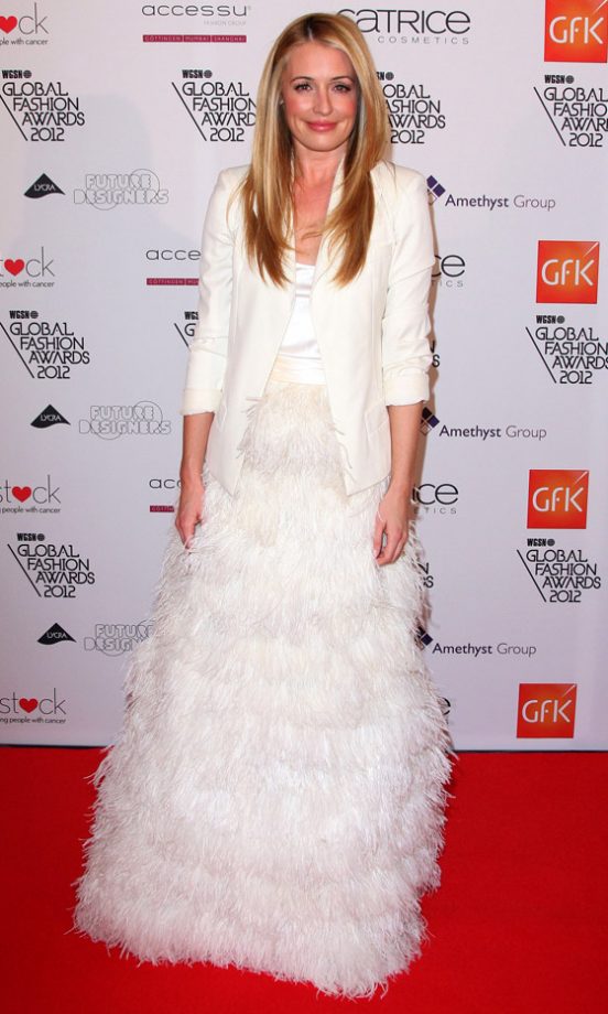 Cat Deeley At The WSGN Fashion Awards, 2012