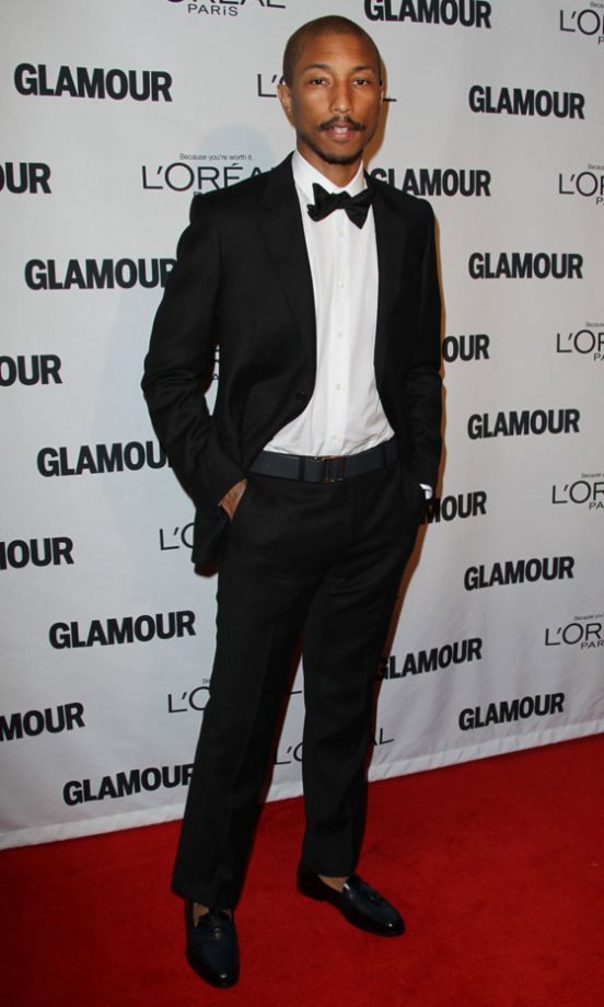 Pharrell Williams At The Women Of The Year Awards In New York, 2012