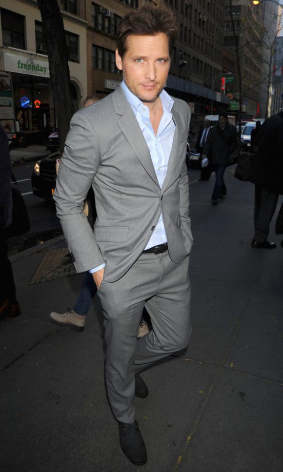 Peter Facinelli At The NBC Studios in new York, 2012
