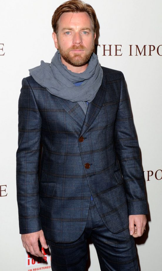 Ewan McGregor At The Impossible Film Premiere In London, 2012