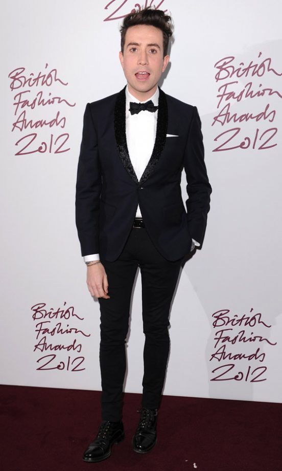 Nick Grimshaw At The British Fashion Awards, 2012