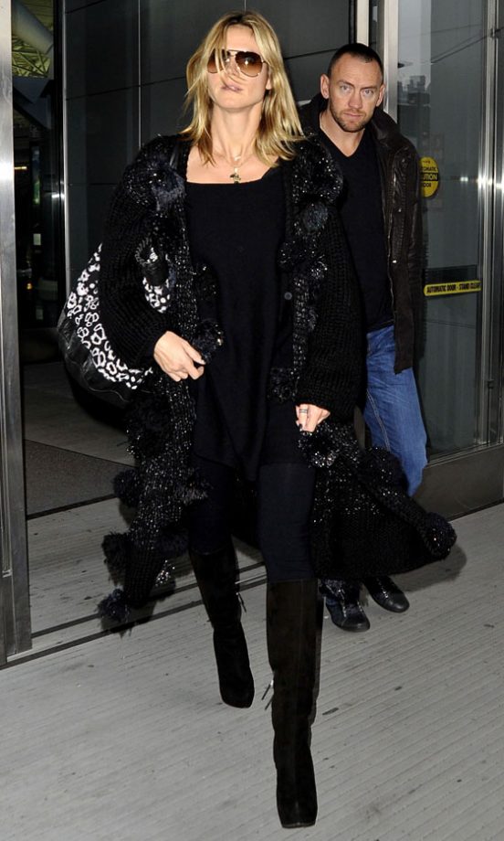 Heidi Klum Out In New York, 2012