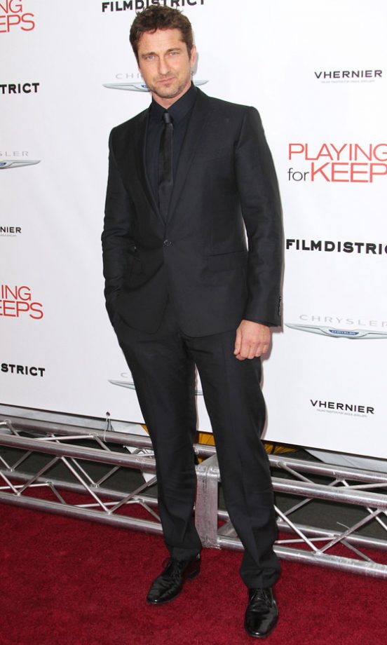 Gerard Butler At The Playing For Keeps Film Premiere, 2012