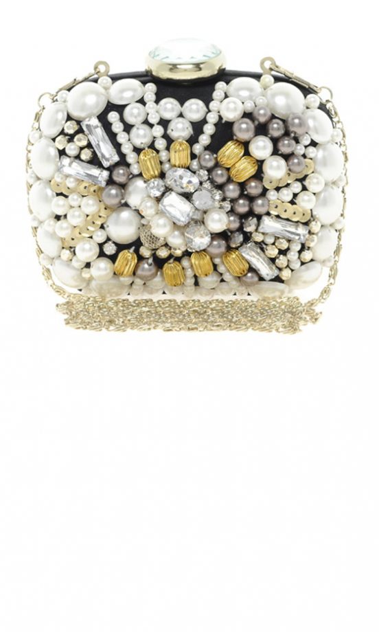 River Island Gem Embellished Clutch Bag, £30