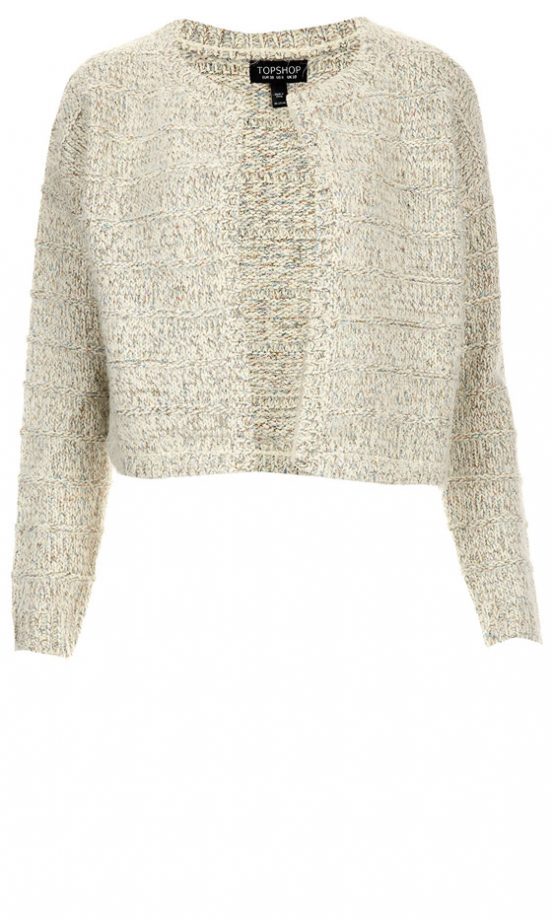 Topshop Metallic Cardigan, £45