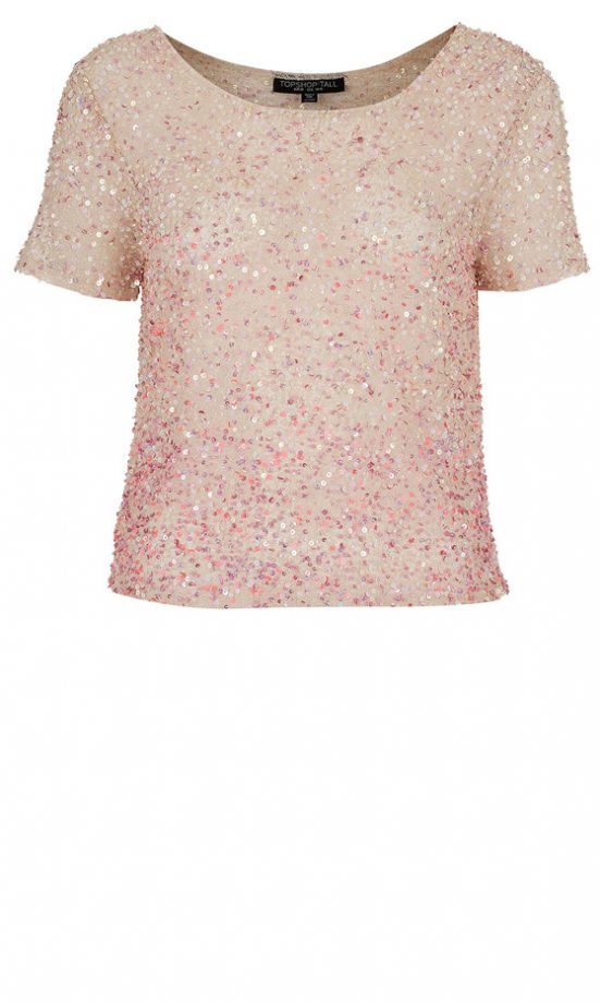 Topshop Sequin Top, £26
