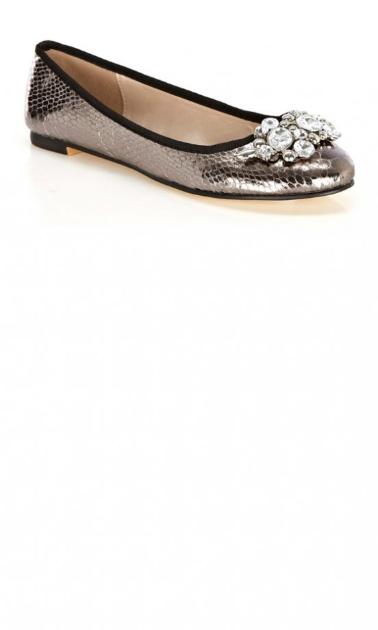 Warehouse Jewelled Pumps, £20