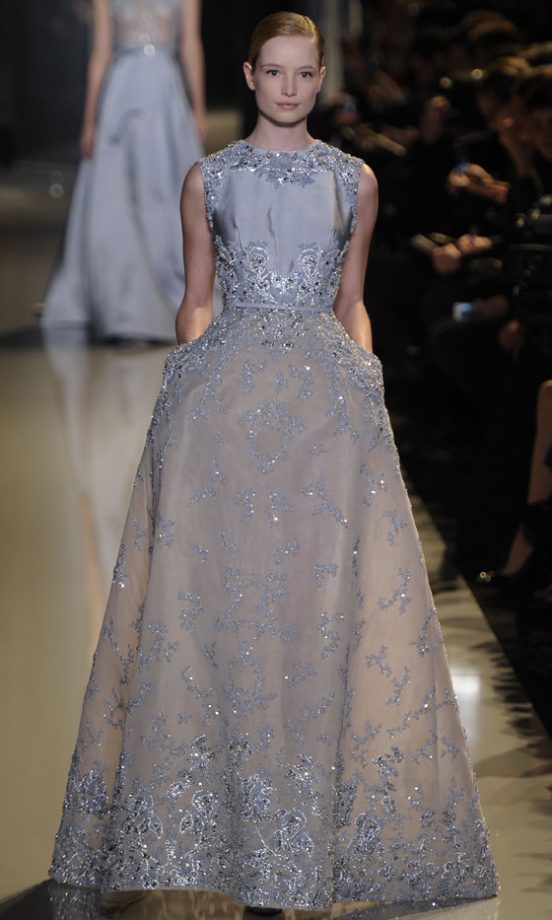 Elia Saab SS13 Show At Paris Haute Couture Fashion Week, 2013