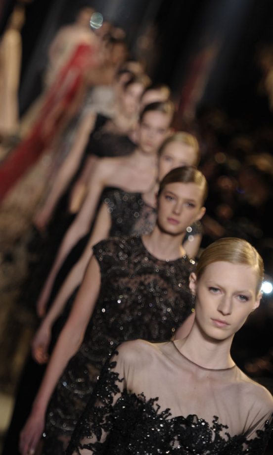 Elie Saab SS13 Show At Paris Haute Couture Fashion Week, 2013