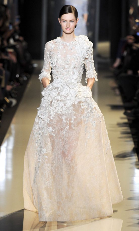Elie Saab SS13 Show At Paris Haute Couture Fashion Week, 2013