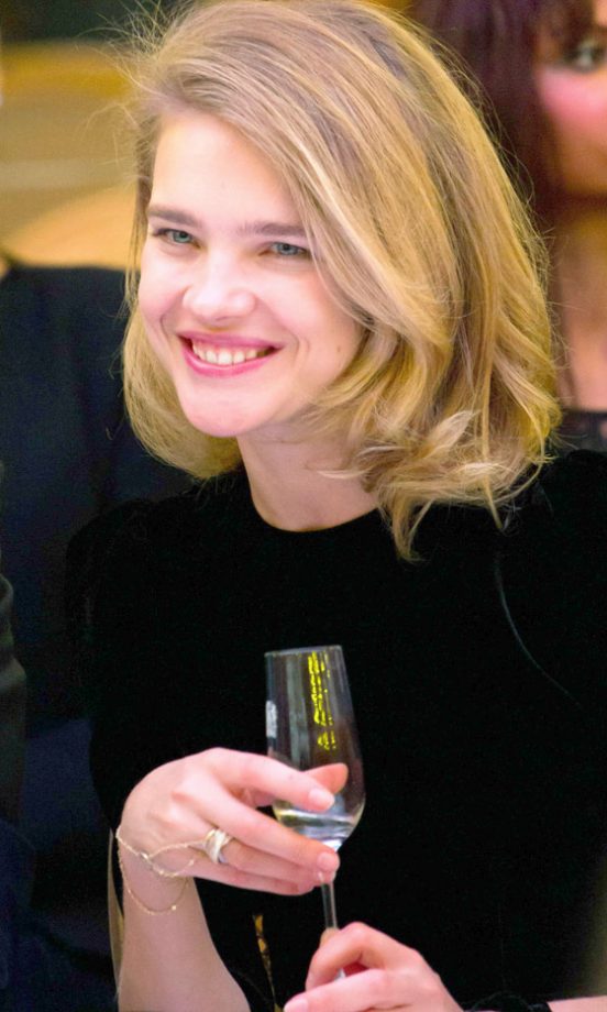 Natalia Vodianova At The Yanina SS13 Show At Paris Haute Couture Fashion Week, 2013