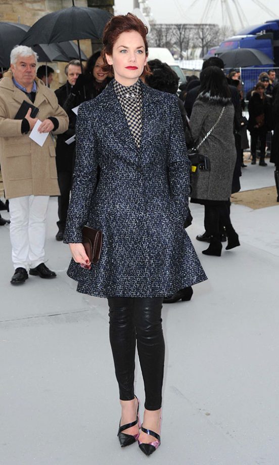 Ruth Wilson Arriving At The Christian Dior SS13 Show At Paris Haute Couture Fashion Week, 2013