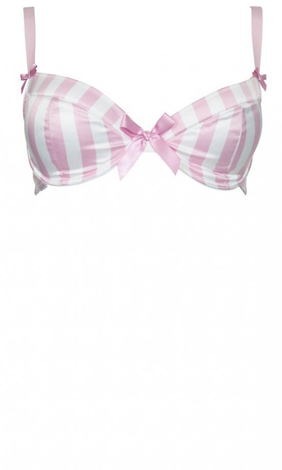 Alexis Smith By Jessica Wright At New Look Candy Stripe Bra, £34.99