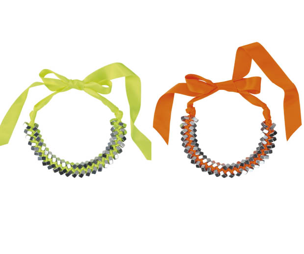 We love Day Birger et Mikkelsen's neon friendship bracelets