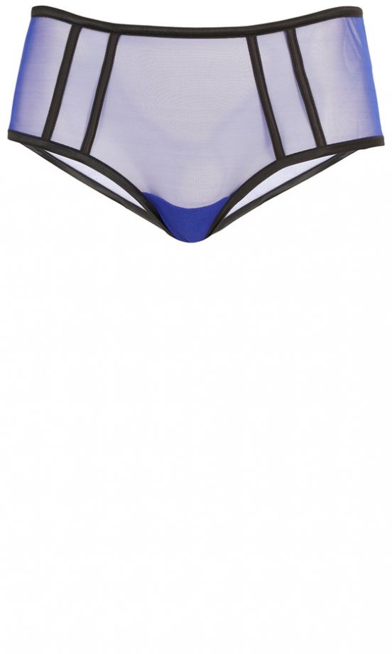 Topshop Blue Mesh Pant, £8