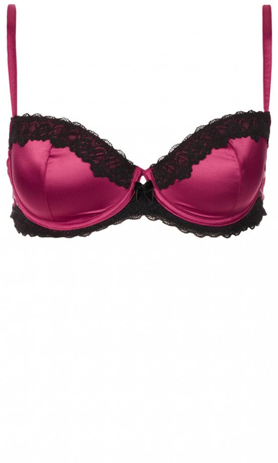 Topshop Satin Bra, £18