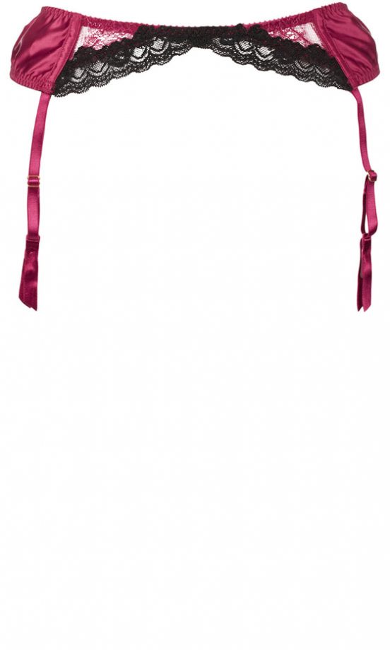 Topshop Satin Suspender Belt, £9