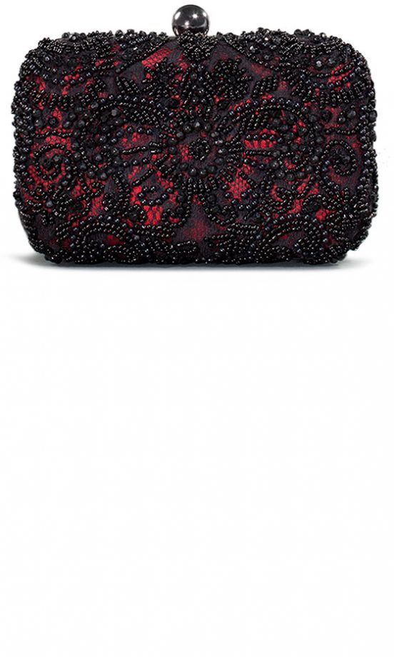 Zara SS13 Beaded Clutch Bag