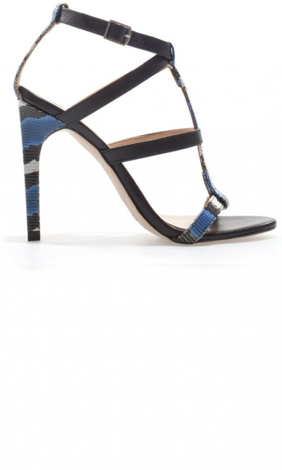 Zara SS13 Croc Print Heels