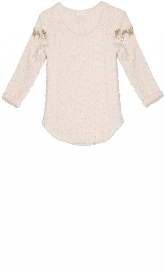 Zara SS13 Embellished Top
