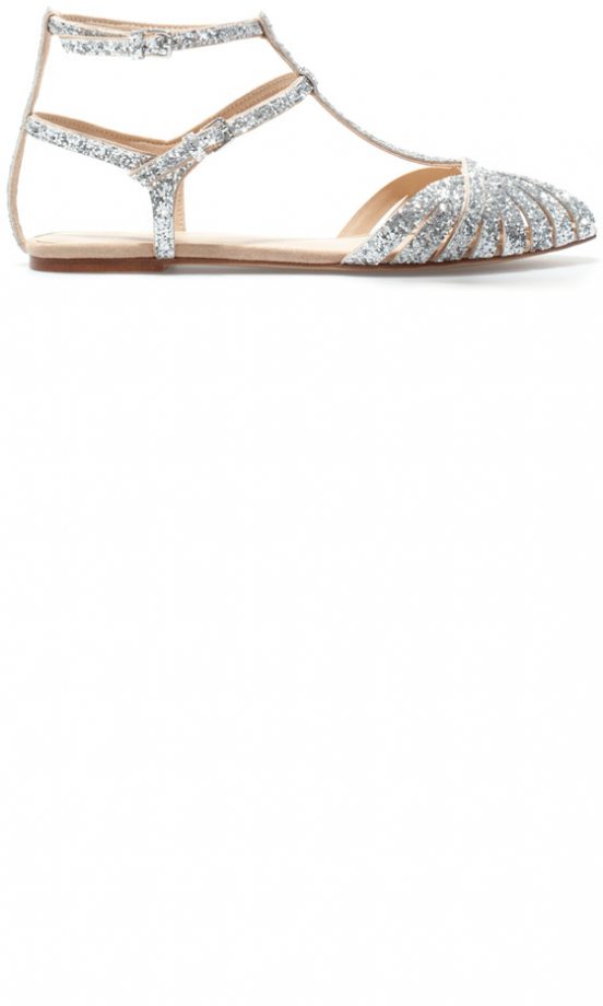 Zara SS13 Glitter Sandals
