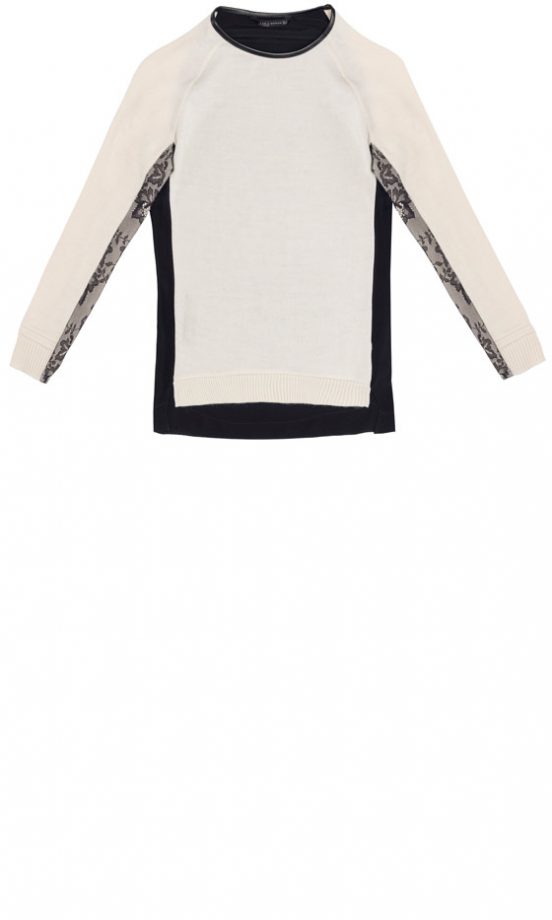 Zara SS13 Lace Sweater