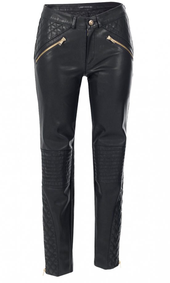 Zara SS13 Leather Trousers