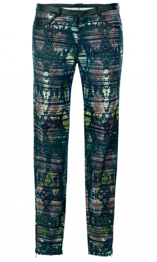 Zara SS13 Metallic Trousers