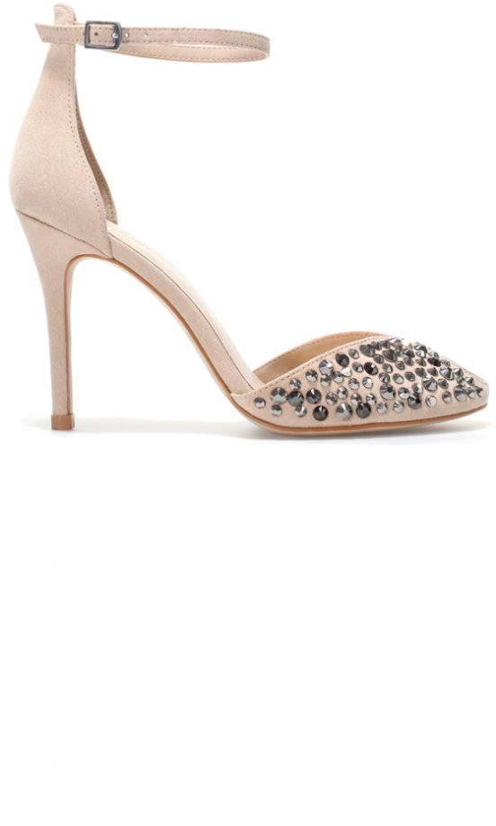 Zara SS13 Strappy Studded Sandal Heels