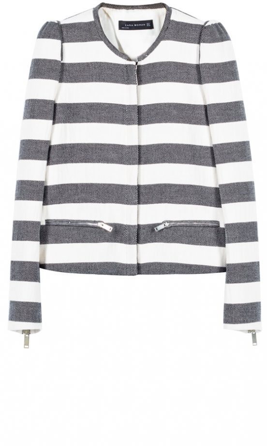 Zara SS13 Striped Jacket