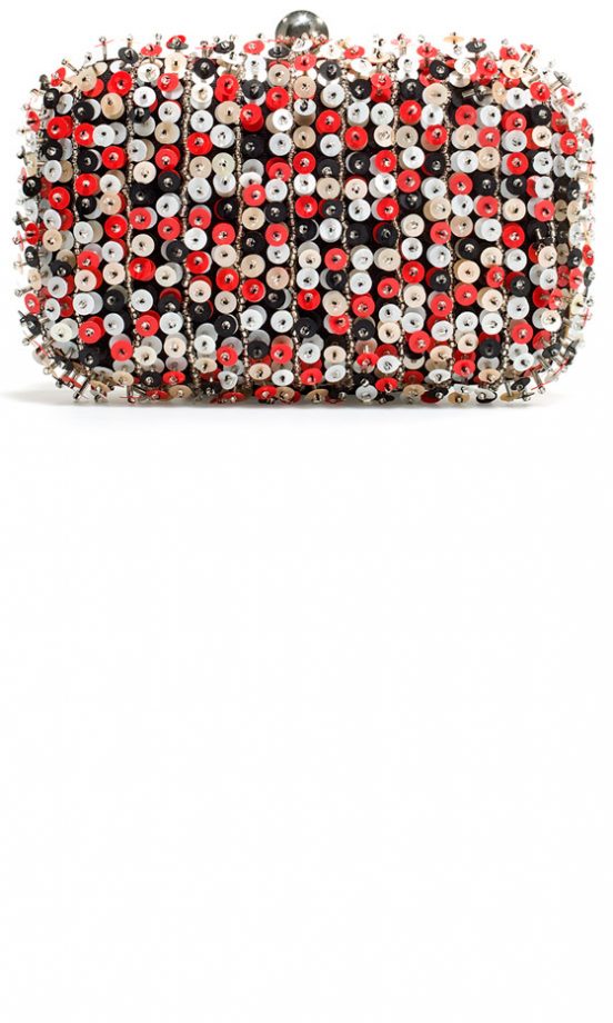 Zara SS13 Studded Clutch Bag