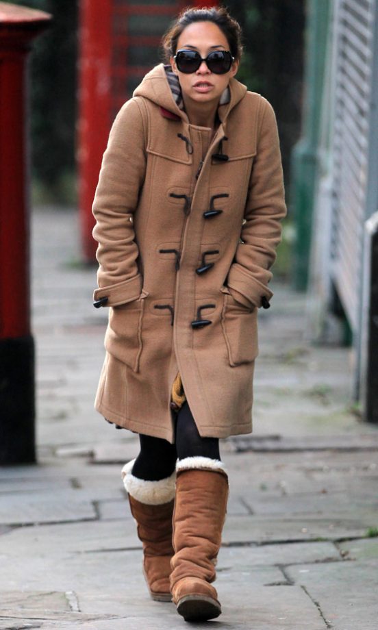 Myleene Klass Out In London, 2013