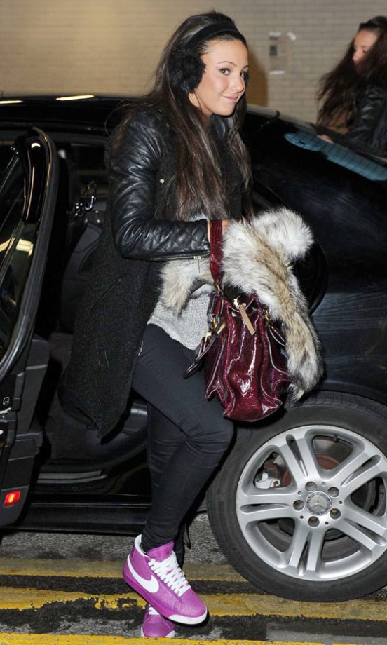 Michelle Keegan Out In London, 2013