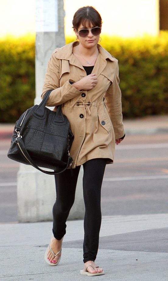 Lea Michele Out In LA, 2013