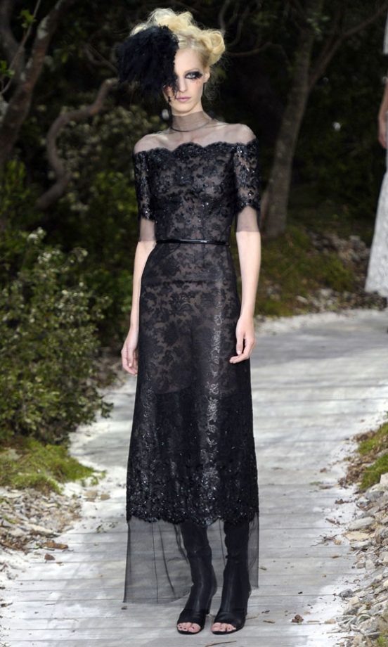 Chanel SS13 Fashion Show During Couture Fashion Week, Paris Feb 2013