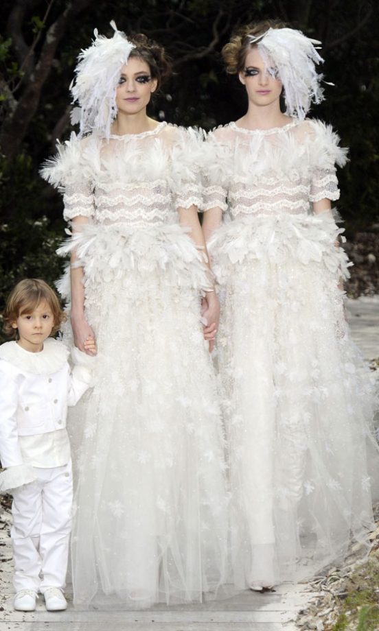 Chanel SS13 Fashion Show During Couture Fashion Week, Paris Feb 2013