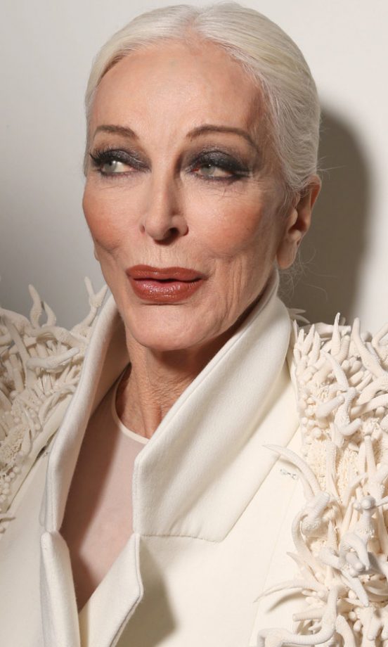 Carmen Dell'Orfice At The Stephane Rolland SS13 Show At Paris Haute Couture Week, 2013