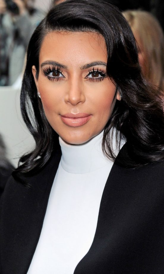 Kim Kardashian At The Stephane Rolland SS13 Show At Paris Haute Couture Fashion Week, 2013