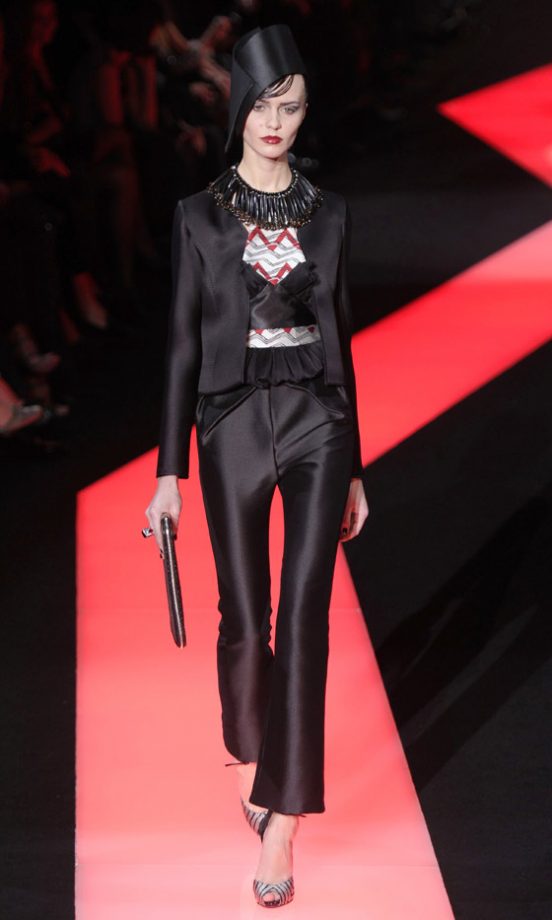 Armani Prive SS13 Show At Paris Haute Couture Fashion Week, 2013