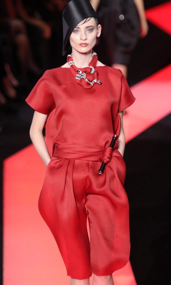 Armani Prive SS13 Show At Paris Haute Couture Fashion Week, 2013