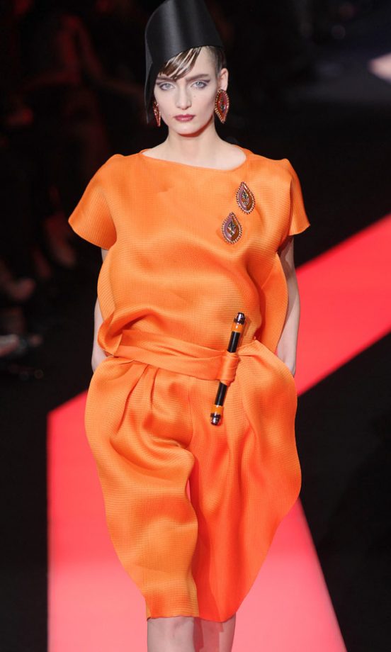 Armani Prive SS13 Show At Paris Haute Couture Fashion Week, 2013
