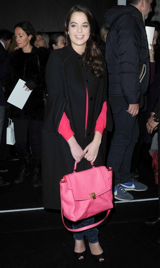 Anouchka Delon At The Elie Saab SS13 Show At Paris Haute Couture Fashion Week, 2013