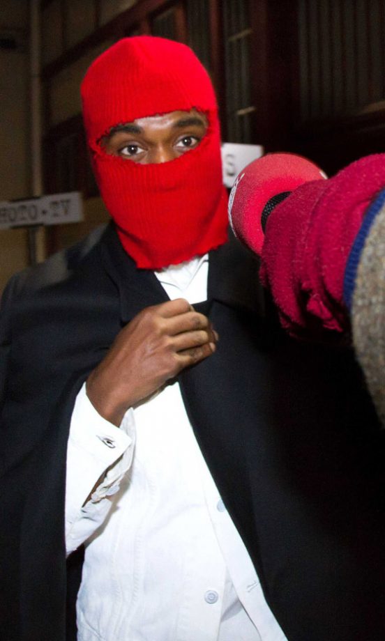 Kanye West At The Maison Martin Margiela SS13 Show At Paris Haute Couture Week, 2013