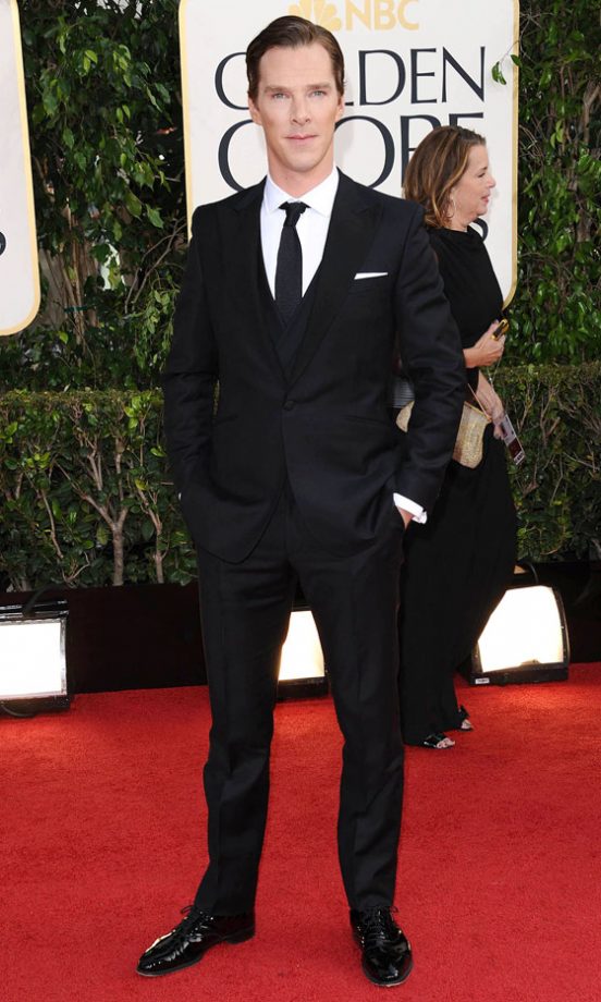 Benedict Cumberhatch At The Golden Globes 2013