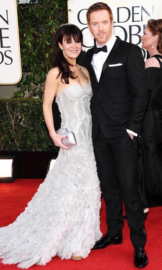 Damian Lewis And Helen McCrory At The Golden Globes 2013