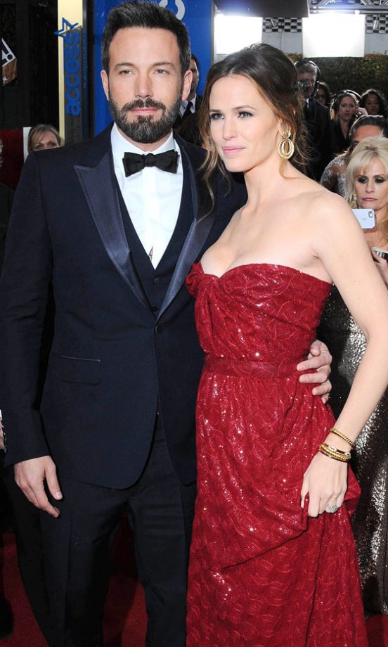 Ben Affleck And Jennifer Garner At The Golden Globes 2013