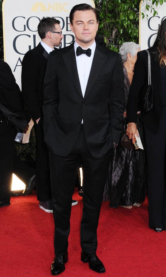 Leonardo DiCaprio At The Golden Globes 2013