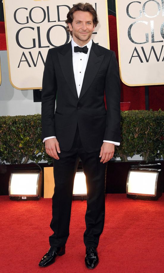 Bradley Cooper At The Golden Globes 2013