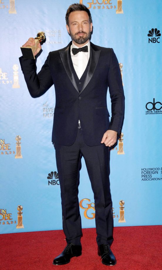Ben Affleck At The Golden Globes 2013